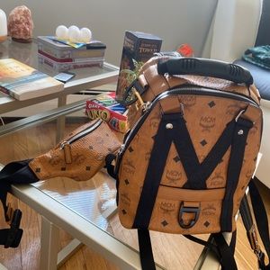 Mcm mini backpack